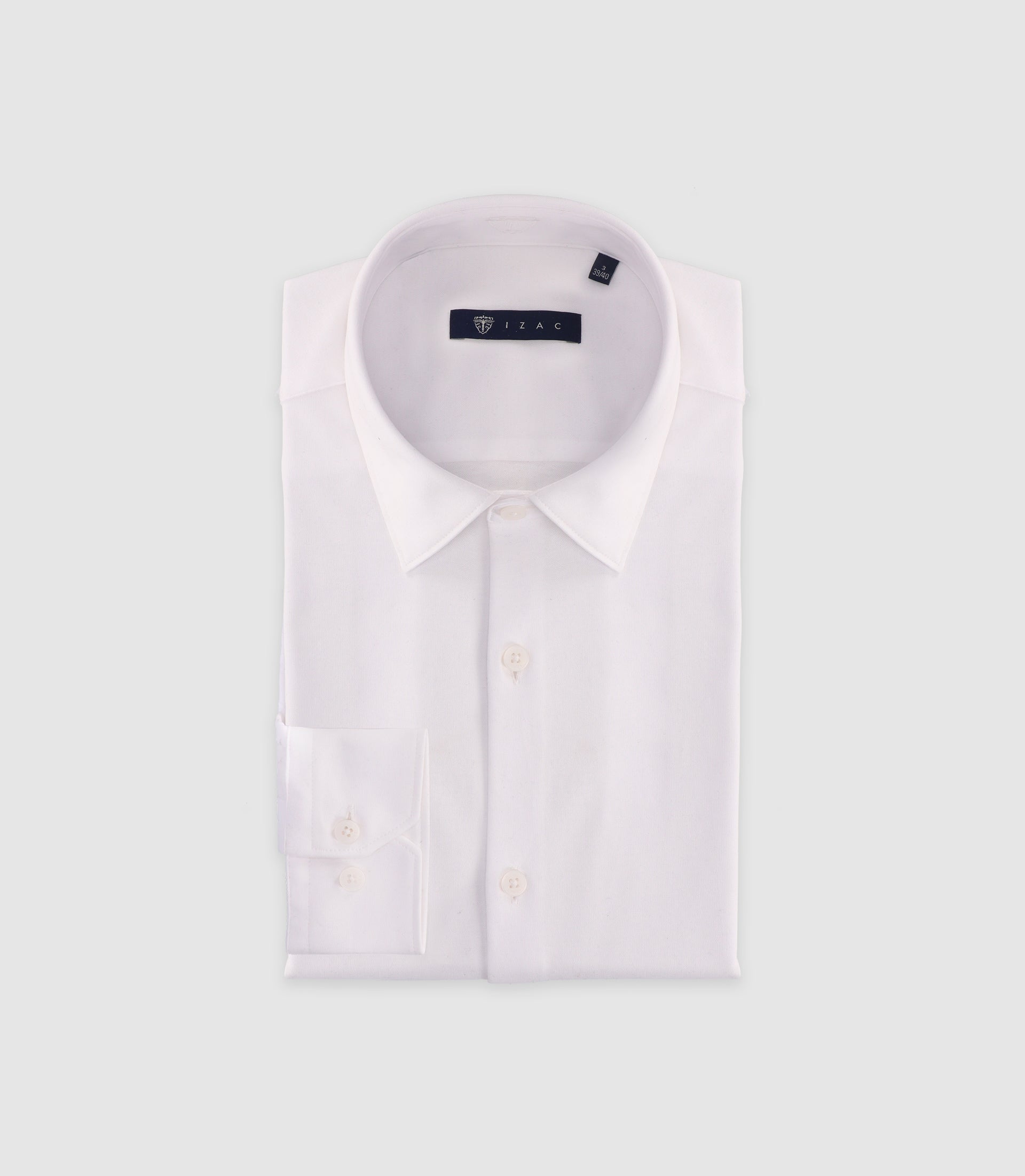 Chemise en maille blanche - IZAC