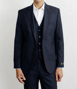 Costume 100% laine bleu marine - IZAC
