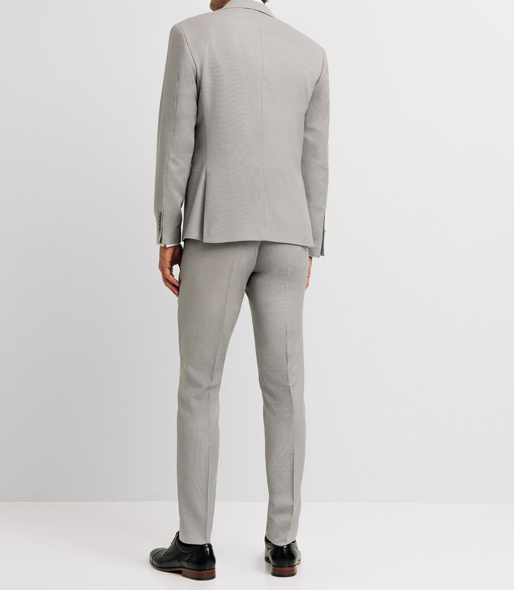 Costume 2 boutons gris clair - IZAC