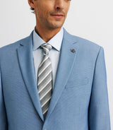 Costume 2 boutons bleu ciel - IZAC