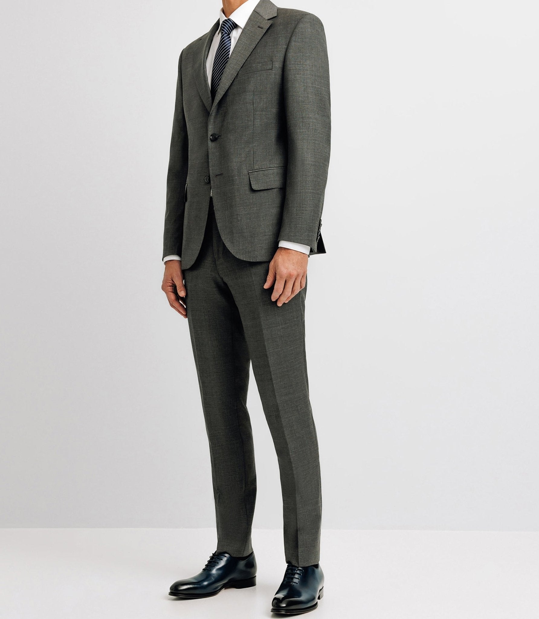 Costume 100% en laine gris - IZAC