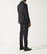Costume en laine 2 boutons noir - IZAC