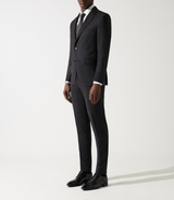 Costume en laine 2 boutons noir - IZAC