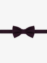 Noeud papillon uni bordeaux - IZAC