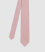 Cravate en tissu texturé rose - IZAC