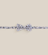 Noeud papillon à fleurs bleu - IZAC
