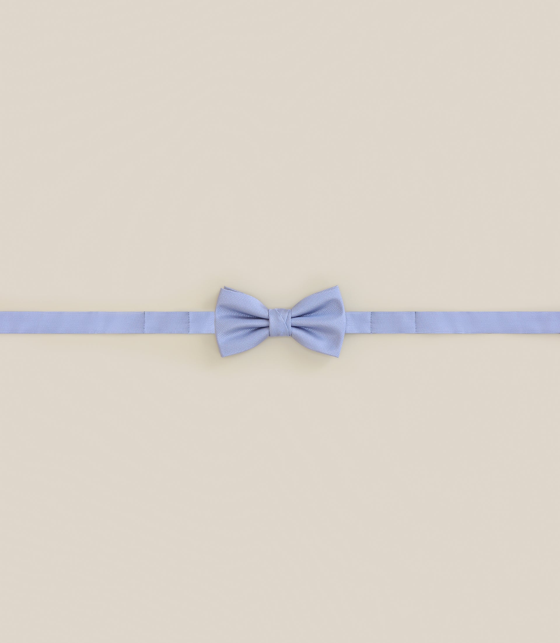 Noeud papillon 100% soie bleu ciel - IZAC