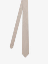 Cravate fantaisie beige - IZAC