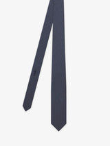 Navy blue fancy tie