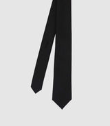 Cravate unie slim 5 cm noir MATA - IZAC
