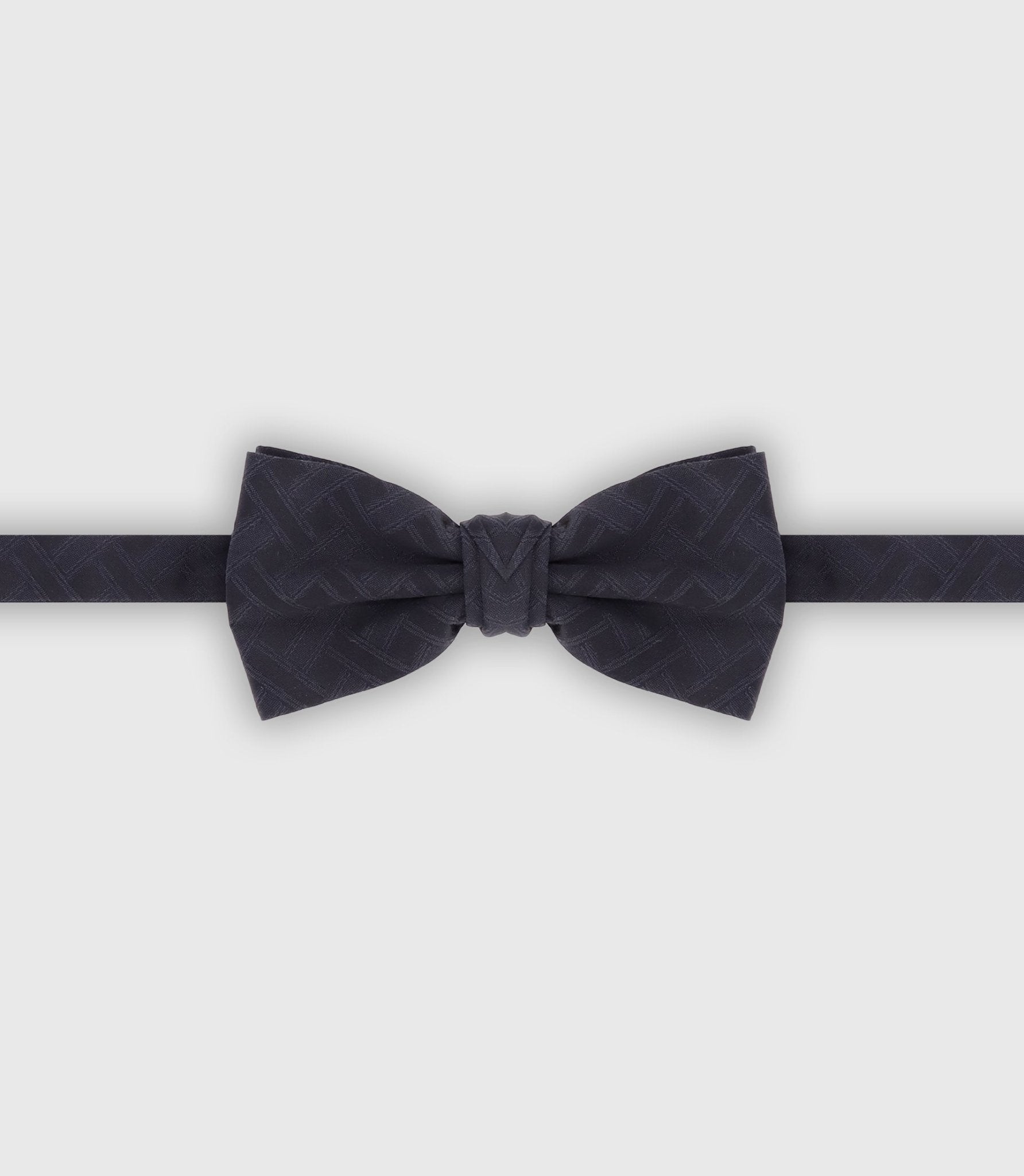 Noeud papillon micro motifs marine - IZAC