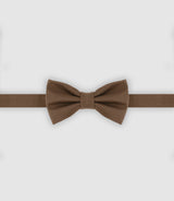 Nœud papillon uni marron - IZAC