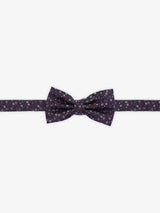 Nœud papillon fantaisie bordeaux - IZAC