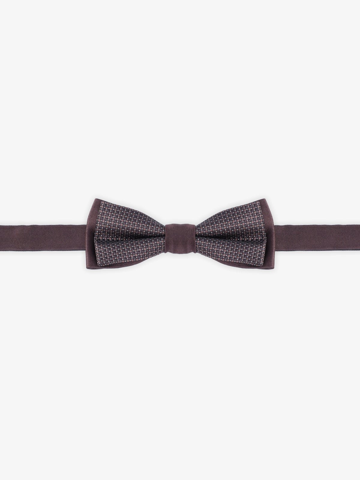 Nœud papillon fantaisie marron - IZAC