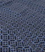 Echarpe à motifs marine - IZAC