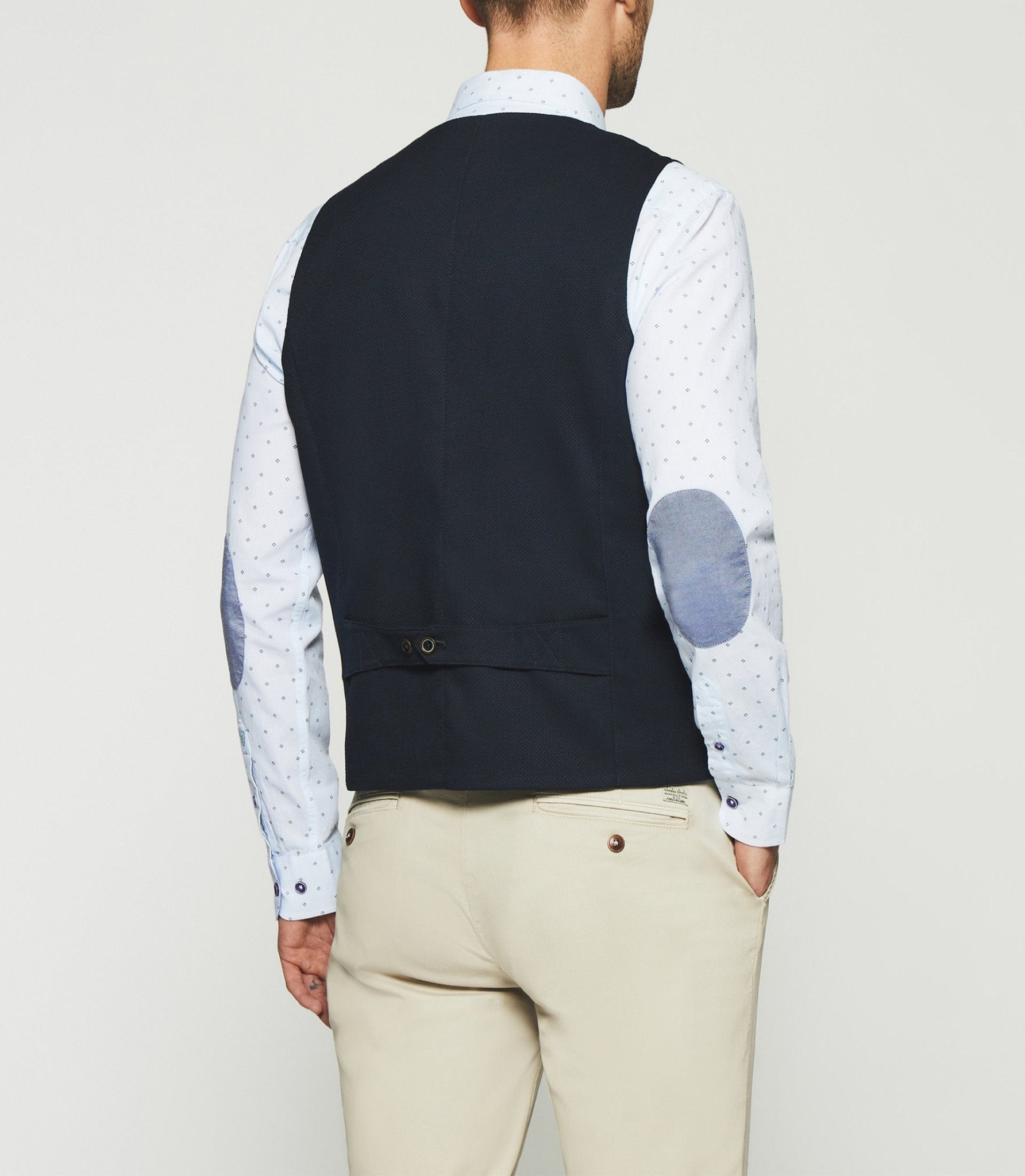 Gilet casual marine - IZAC
