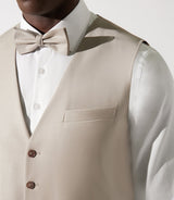 Gilet de costume beige - IZAC