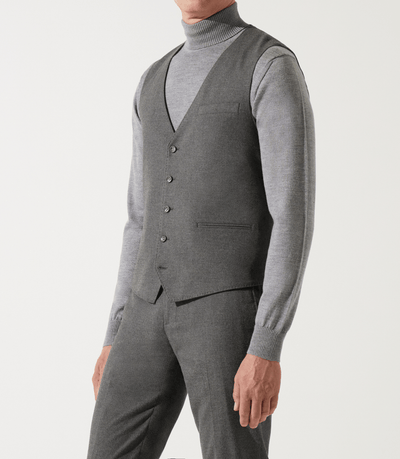 Gilet de costume gris moyen XSOYEUX - IZAC
