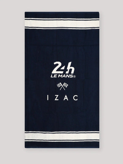 Serviette marine 24H Le Mans x IZAC - IZAC