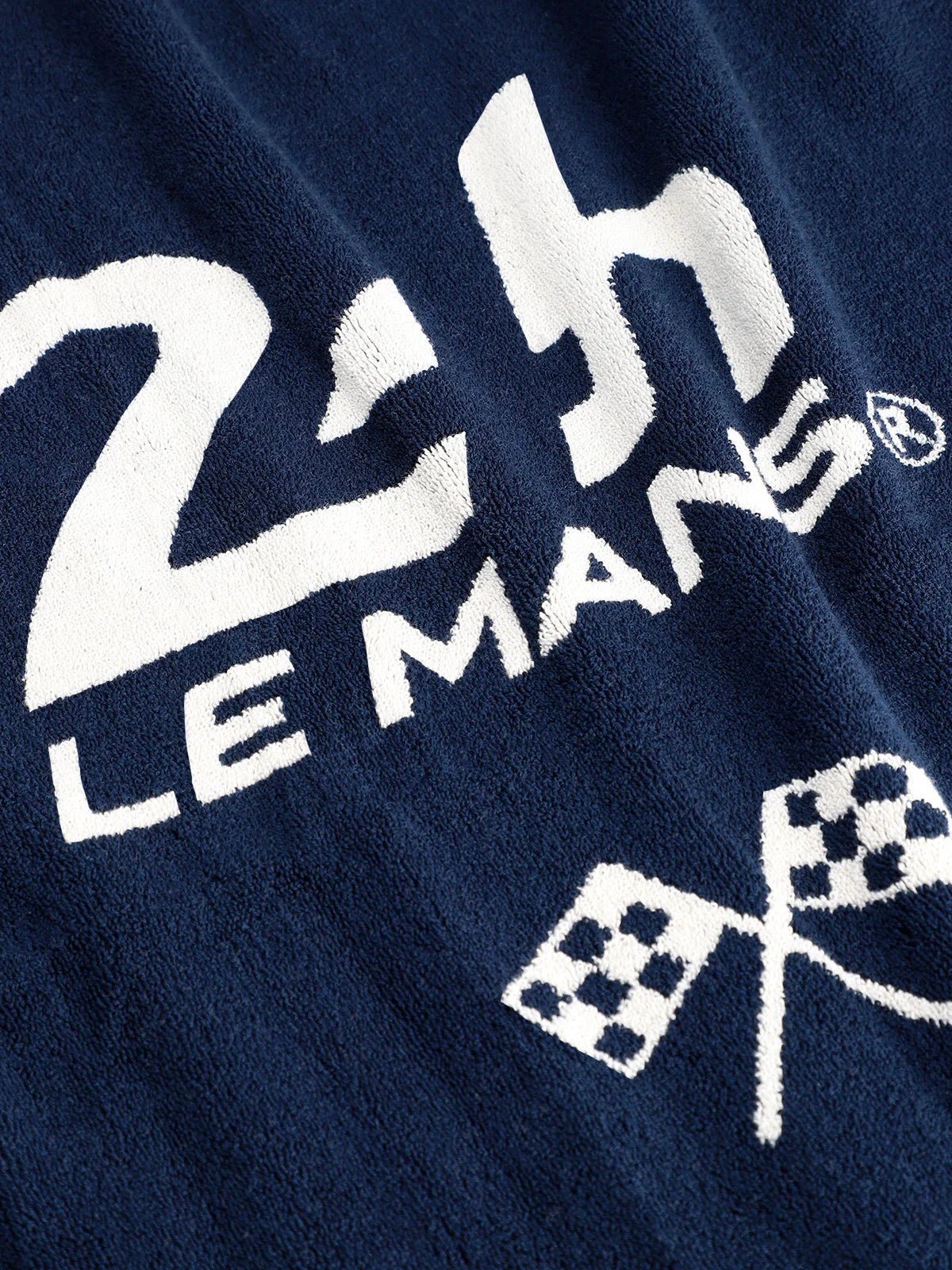 Serviette marine 24H Le Mans x IZAC - IZAC