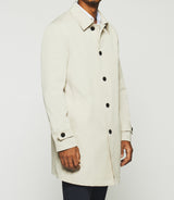 Manteau droit beige mastic HENRI - IZAC