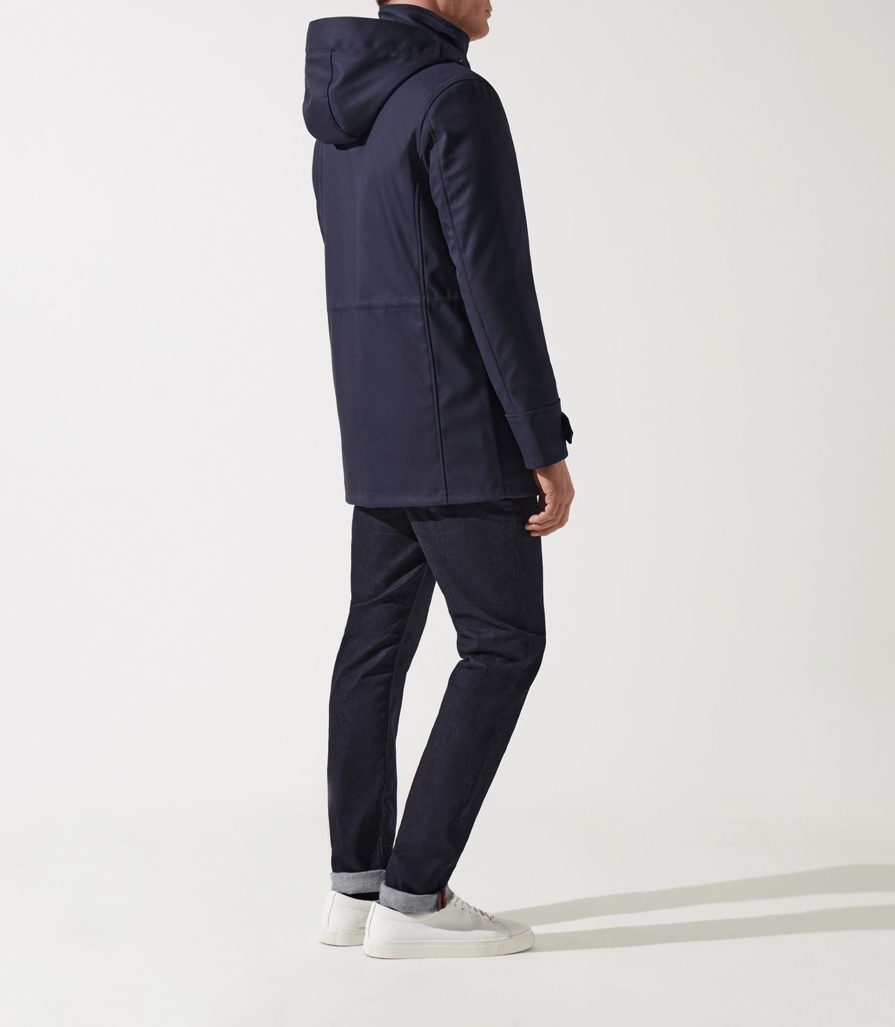 Manteau léger technique marine INDIANA - IZAC