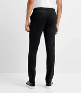 Pantalon chino taille élastique noir - IZAC