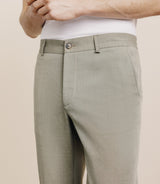 Pantalon élastiqué kaki - IZAC