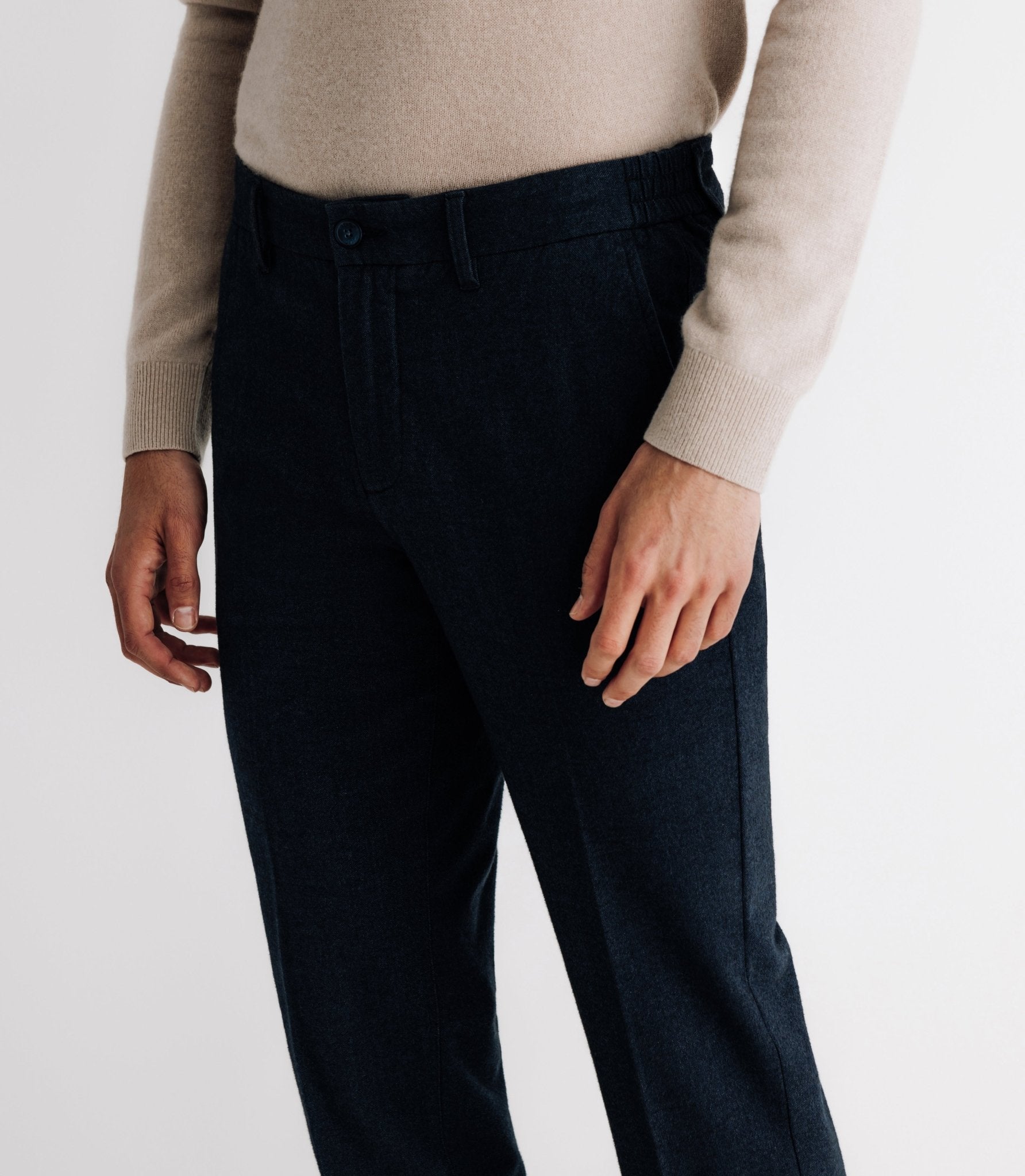 Pantalon chino slim marine - IZAC