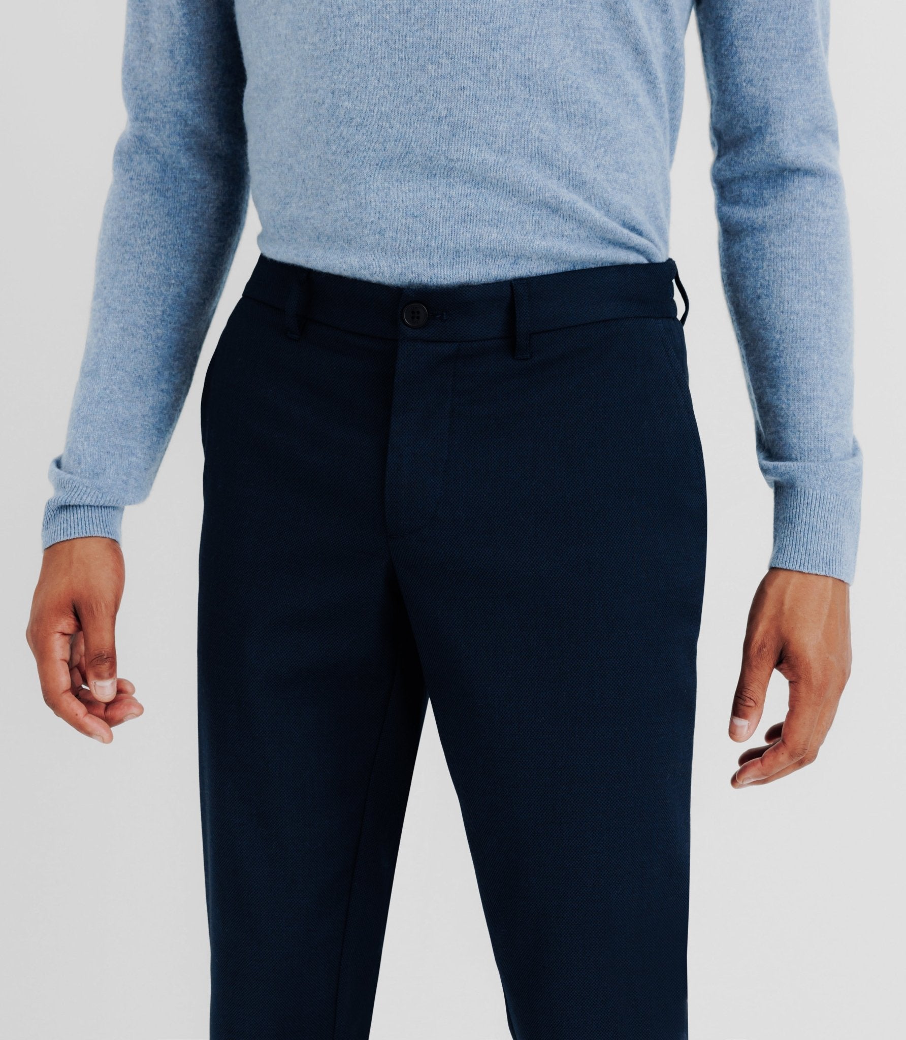 Pantalon fantaisie marine - IZAC