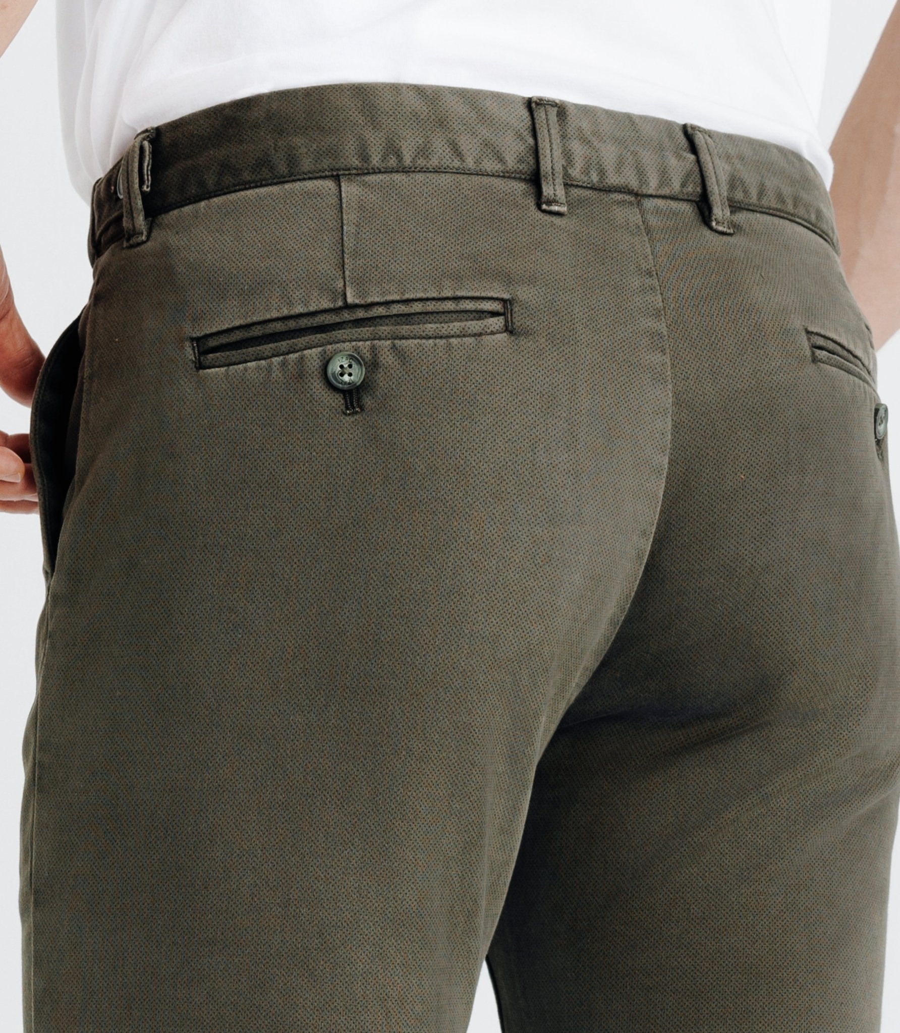 Pantalon imprimé kaki - IZAC