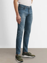 Jean 5 poches bleu - IZAC