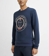 Pull sweat avec patch marine - IZAC