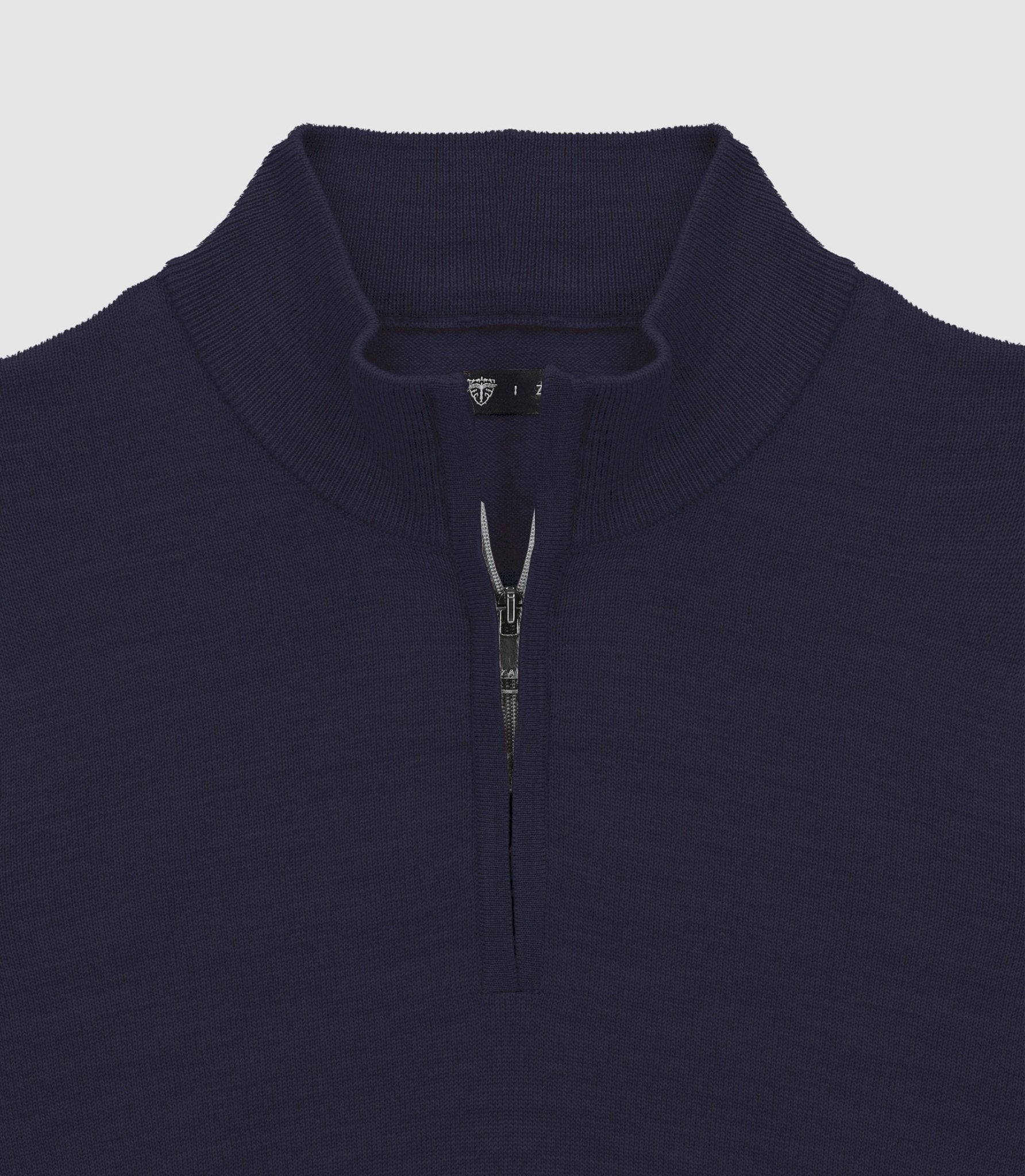 Pull col montant marine - IZAC