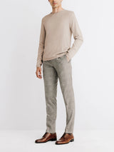 Pull col rond beige - IZAC