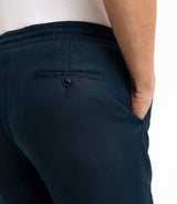 Pantalon ville 100% lin marine - IZAC