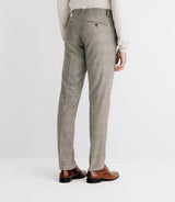 Pantalon ville séparable à carreaux beige - IZAC