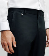 Pantalon ville ajusté noir - IZAC