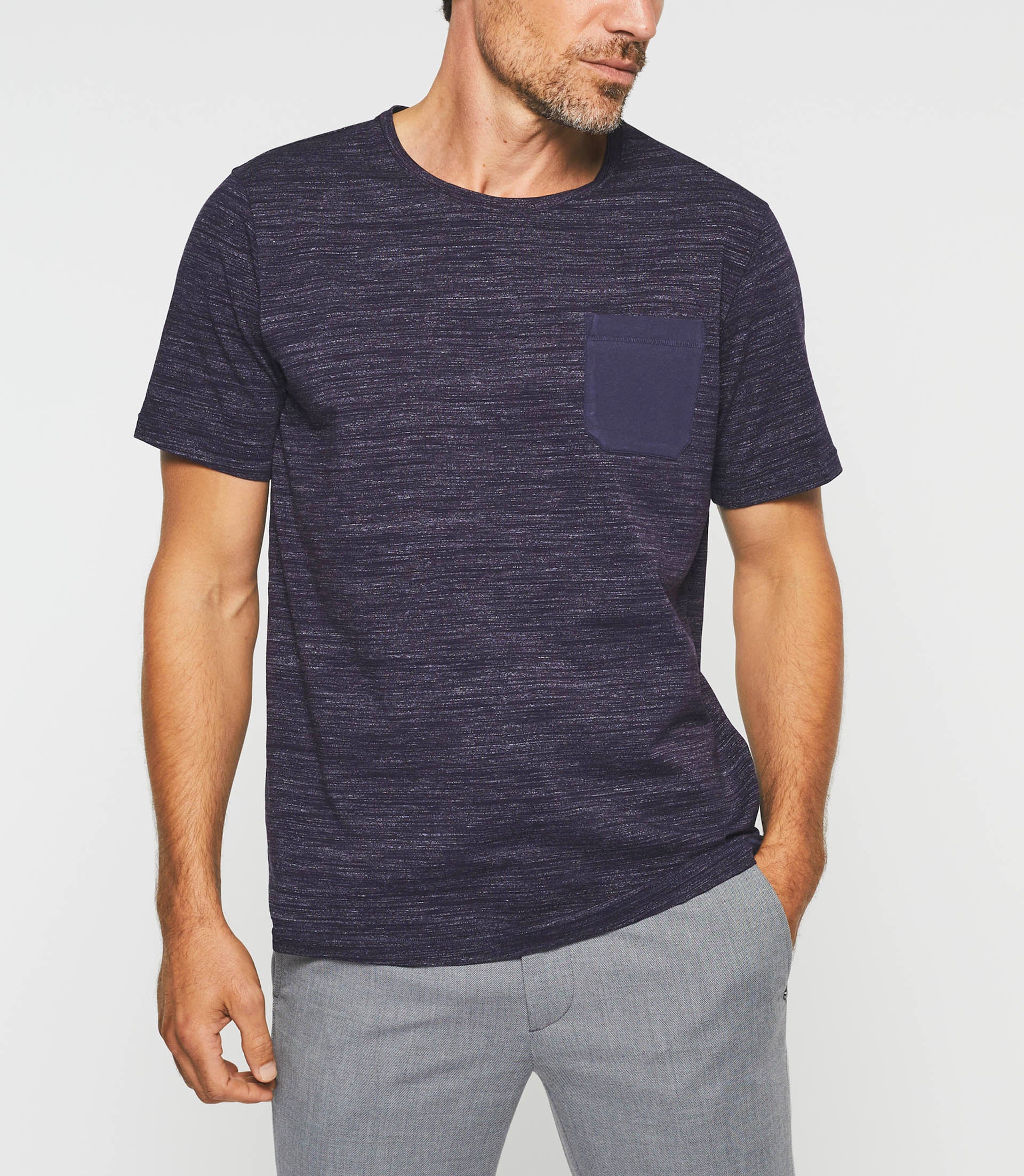 T-shirt marine "Giolo" - IZAC