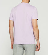 T-shirt à manches courtes uni violet parme GABRIEL - IZAC