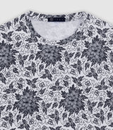 Tshirt BLEU - BLANC - IZAC