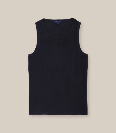 T-shirt col rond basique noir - IZAC
