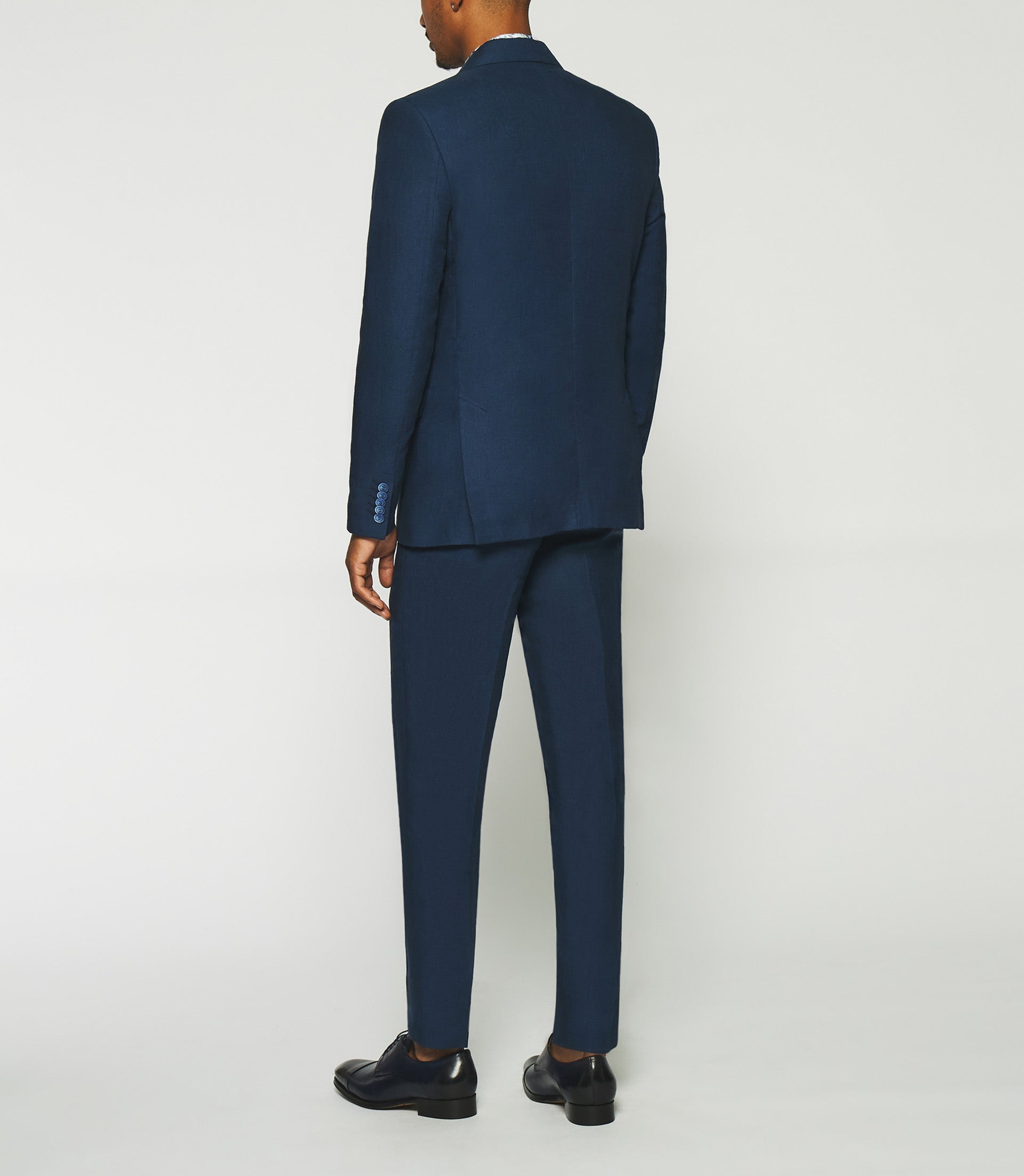Veste en lin séparable marine - IZAC