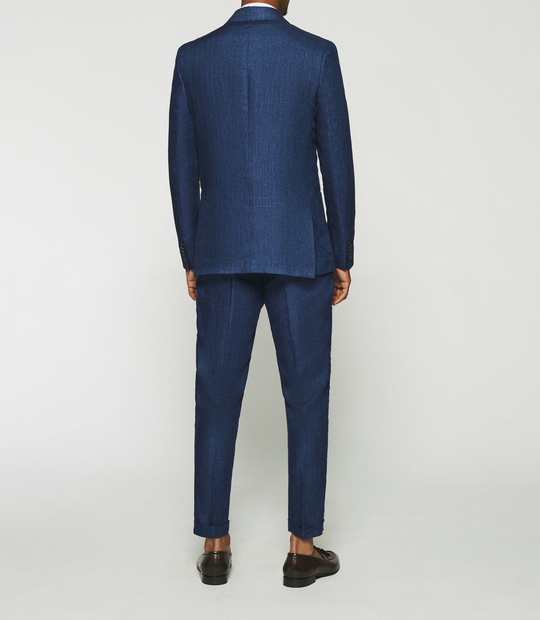 Veste séparable en lin marine CHANCE - IZAC