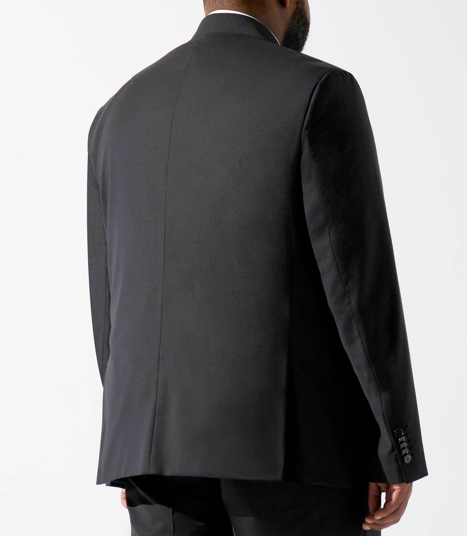 Veste en laine noir FLATEURBT - IZAC