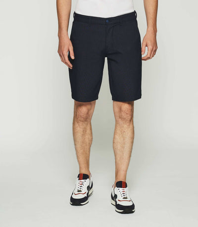 Bermuda en coton marine - IZAC