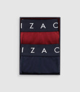 Pack de 2 boxers marine et rouge KOPS - IZAC