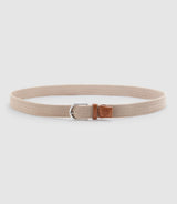 Ceinture 35mm beige NOUER - IZAC