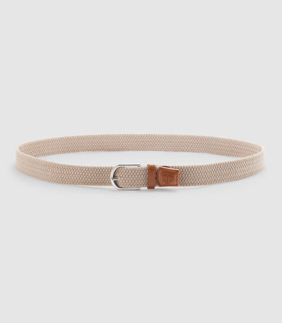Ceinture 35mm beige NOUER - IZAC