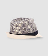 Chapeau à motifs marine - IZAC